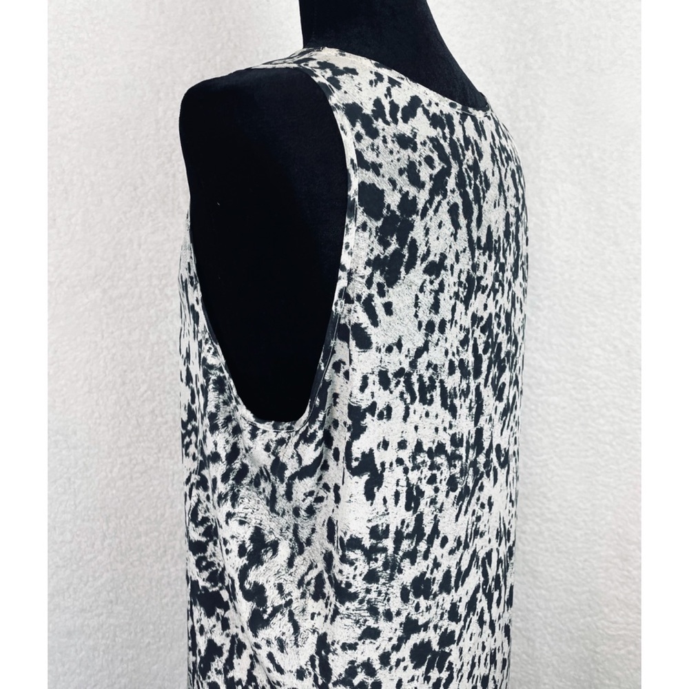 3.1 PHILLIP LIM • Silk Animal Print Keyhole Sleeveless Mini Dress, 2 - Picture 11 of 16